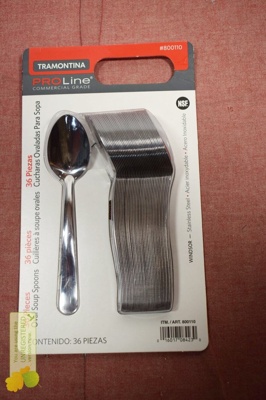 Tramontina ProLine Windsor Oval Stainless Steel Soup Spoon